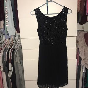 Black sparkly dress